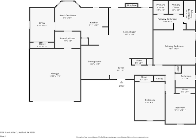 view of layout