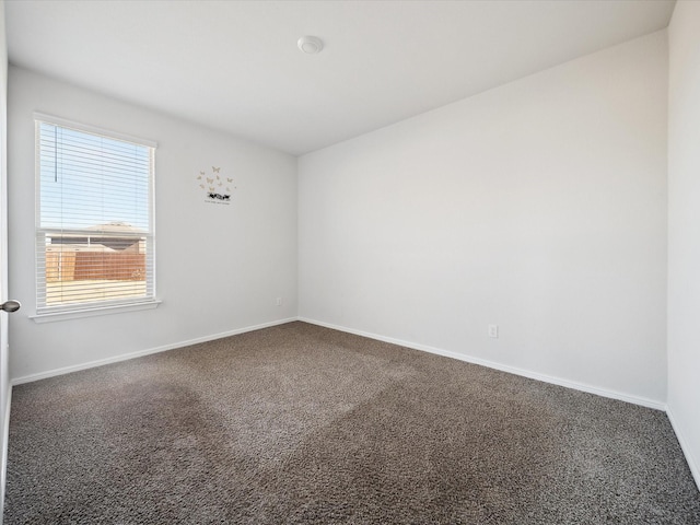 empty room with carpet floors