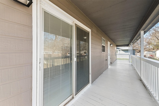 exterior space featuring a porch