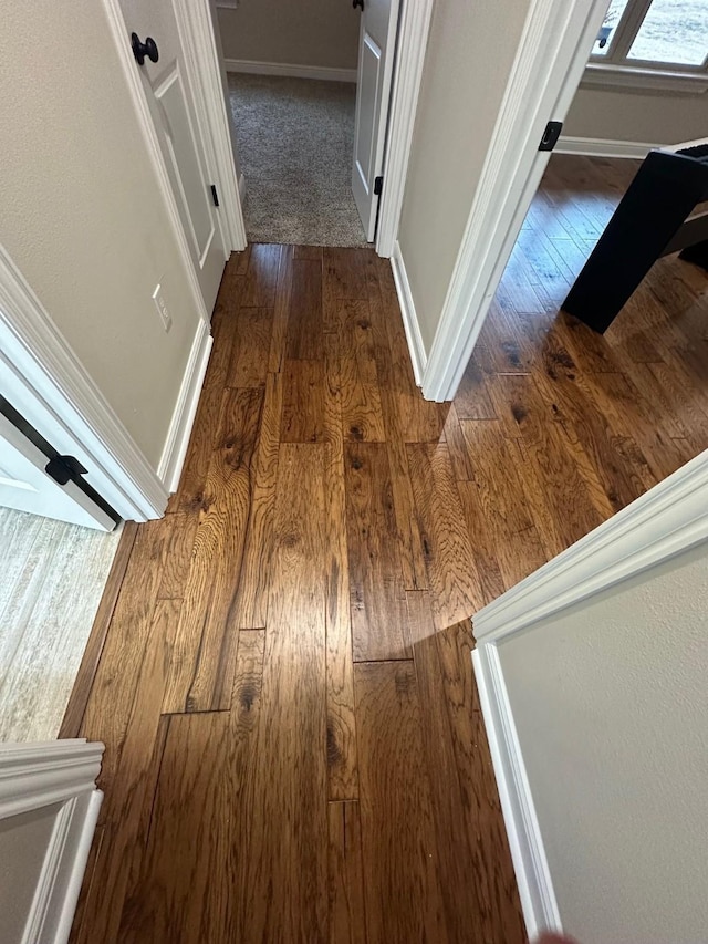 room details with hardwood / wood-style floors