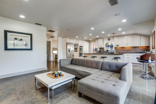 view of living room