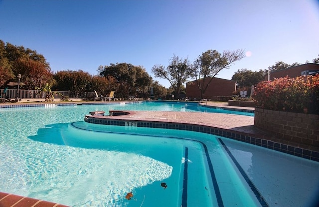 view of swimming pool