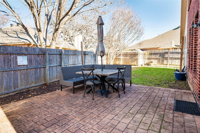 view of patio