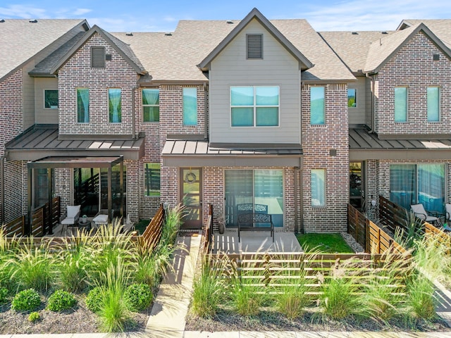 view of townhome / multi-family property