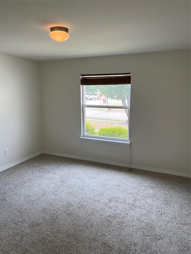 empty room with carpet flooring