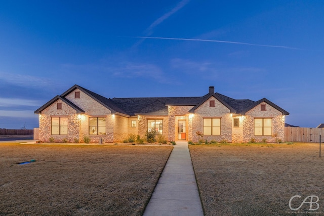 view of craftsman house