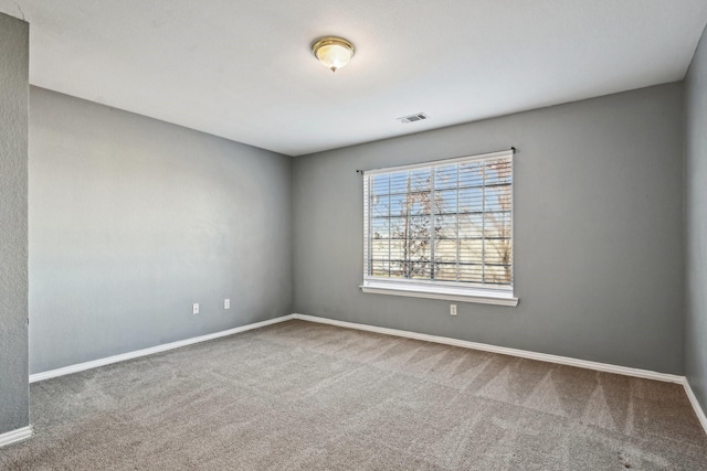 empty room featuring carpet