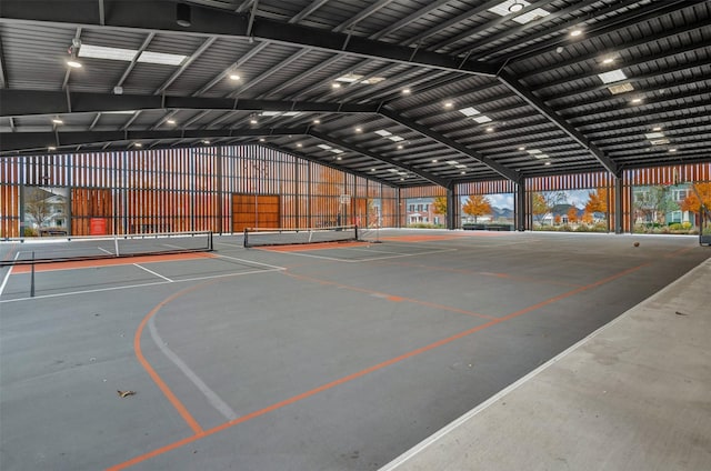 view of basketball court