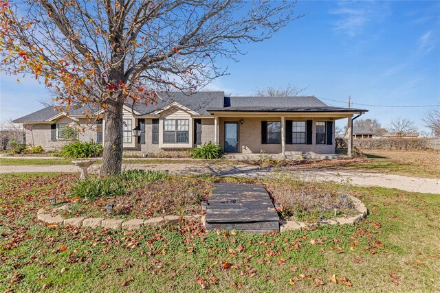 view of ranch-style house