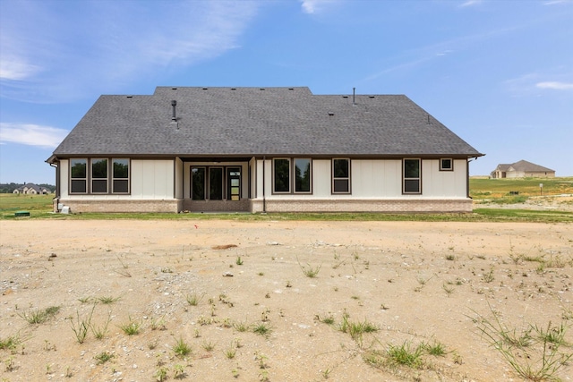 view of back of property