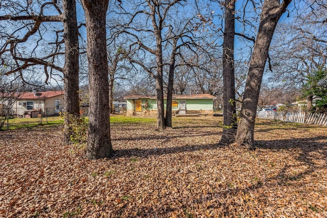 view of yard