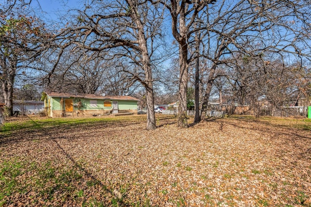 view of yard