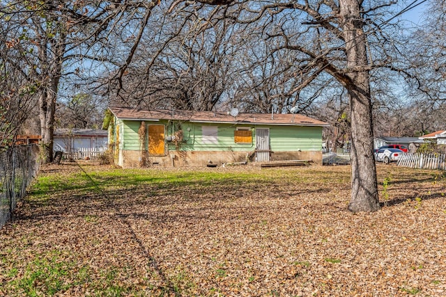 view of ranch-style house