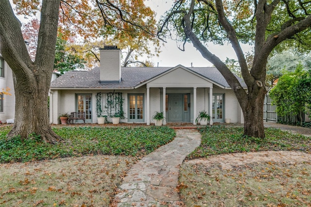 view of front of house