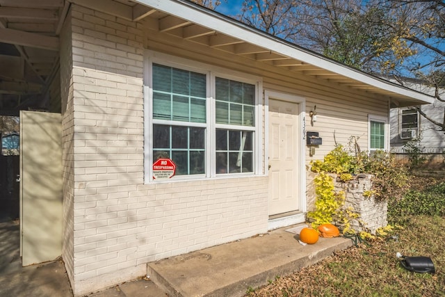 view of property entrance