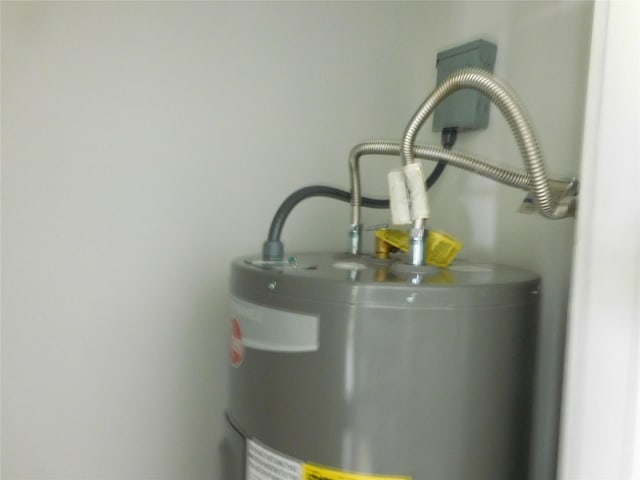 utilities featuring water heater