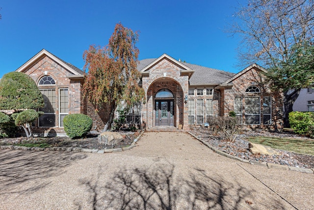 view of front of house featuring french doors