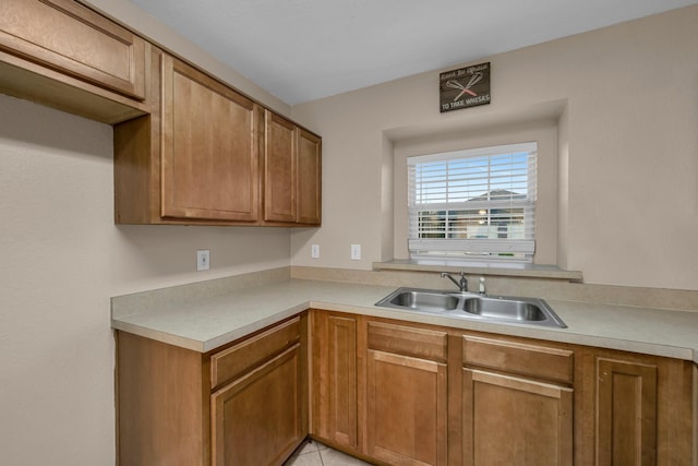 kitchen featuring sink