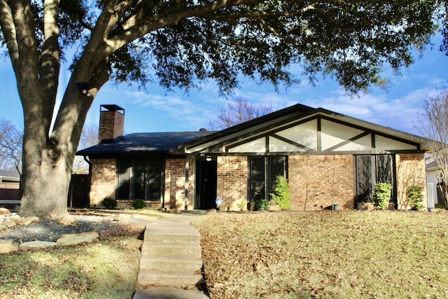 view of ranch-style home