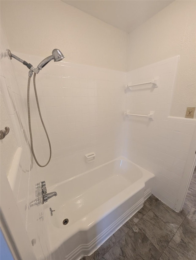 bathroom featuring tub / shower combination