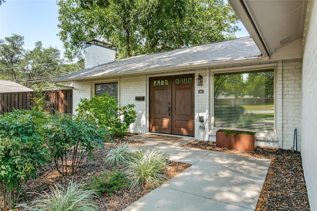 view of property entrance