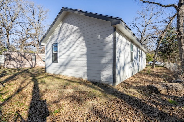 view of property exterior