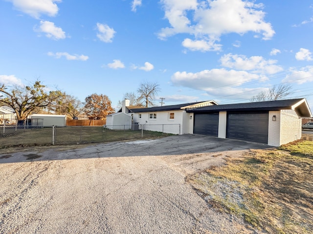 view of ranch-style house