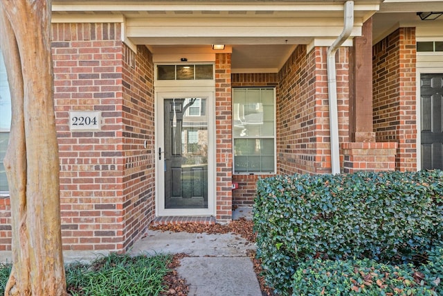 2204 Stonepark Pl, Mckinney, TX 75071 - view of exterior entry with brick siding