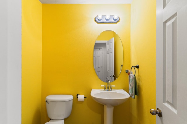 bathroom with toilet