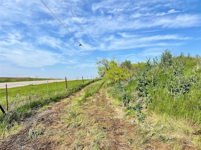 exterior space featuring a rural view