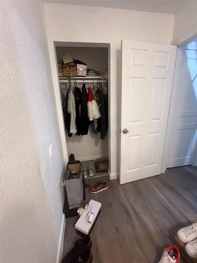 view of closet