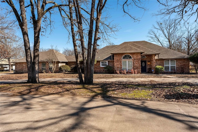 view of ranch-style home