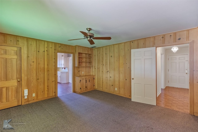 unfurnished bedroom featuring carpet flooring