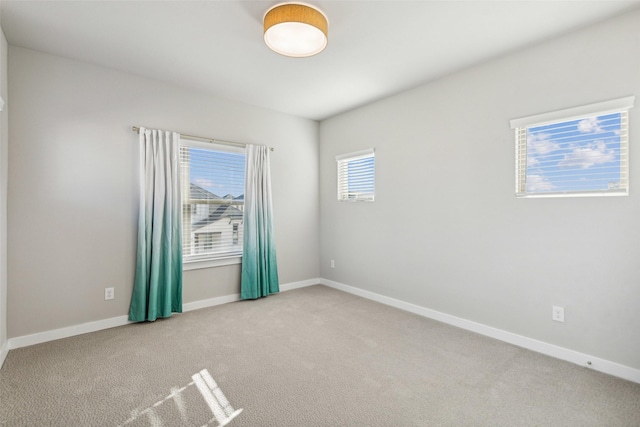 empty room featuring carpet