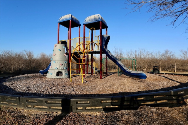 view of play area