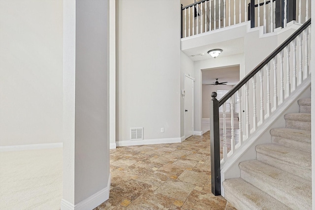 entrance foyer with a high ceiling