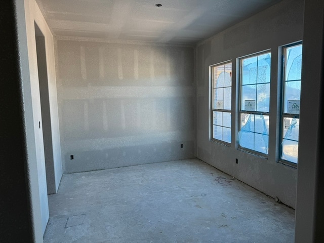 view of empty room