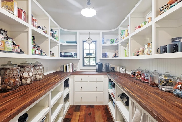 view of pantry