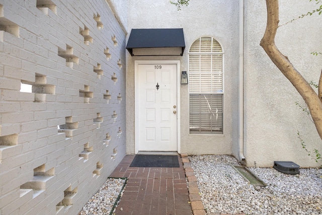 view of entrance to property