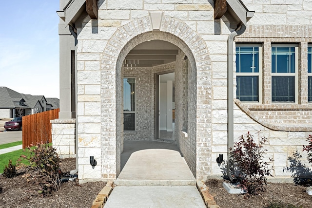 view of property entrance