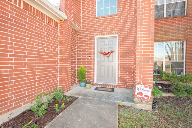 view of property entrance