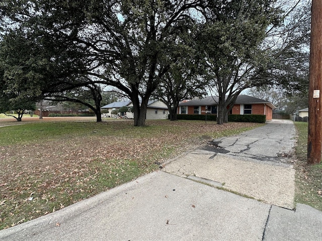 view of ranch-style home