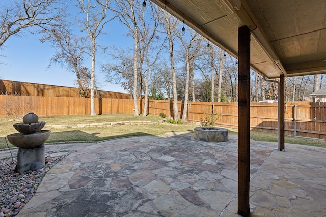 view of patio