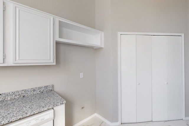 view of laundry room