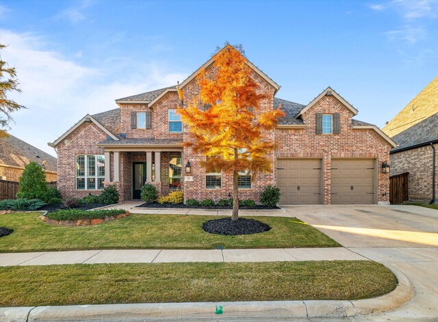 back of property featuring a pergola, a patio area, and a lawn