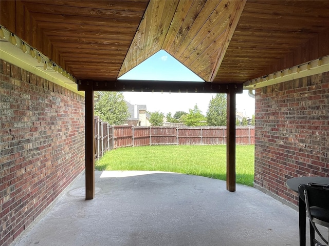 view of patio