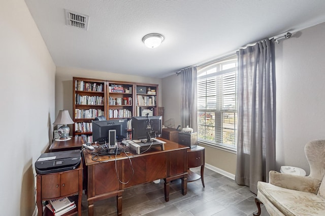 office area with a wealth of natural light