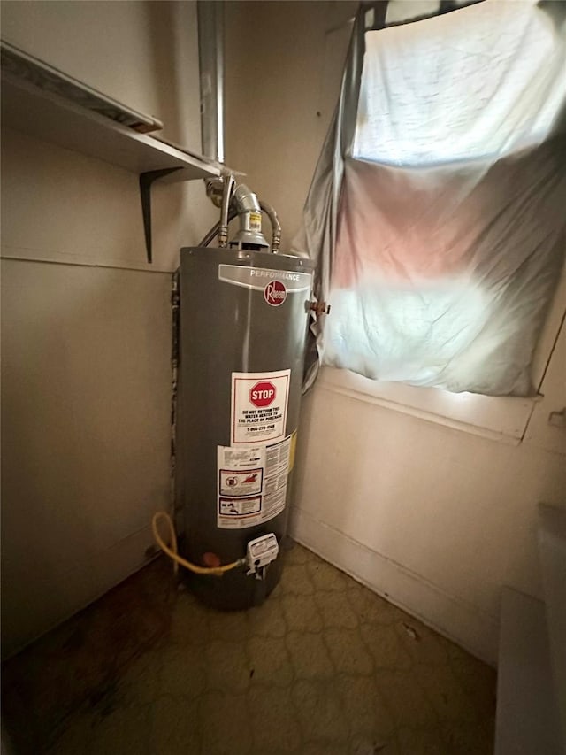 utilities with gas water heater