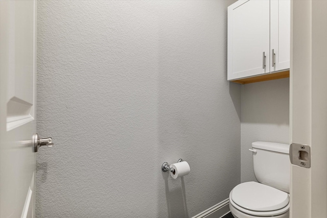 bathroom with toilet