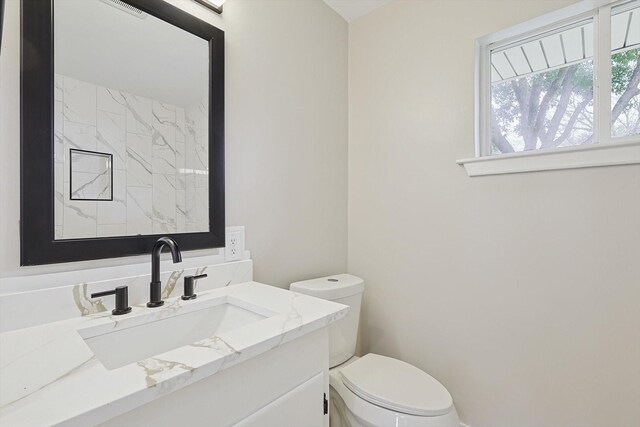 1016 Cavender Dr, Hurst, TX 76053 - bathroom with vanity and toilet